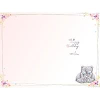 Bears Holding Daisy Handmade Me to You Bear Birthday Card Extra Image 1 Preview
